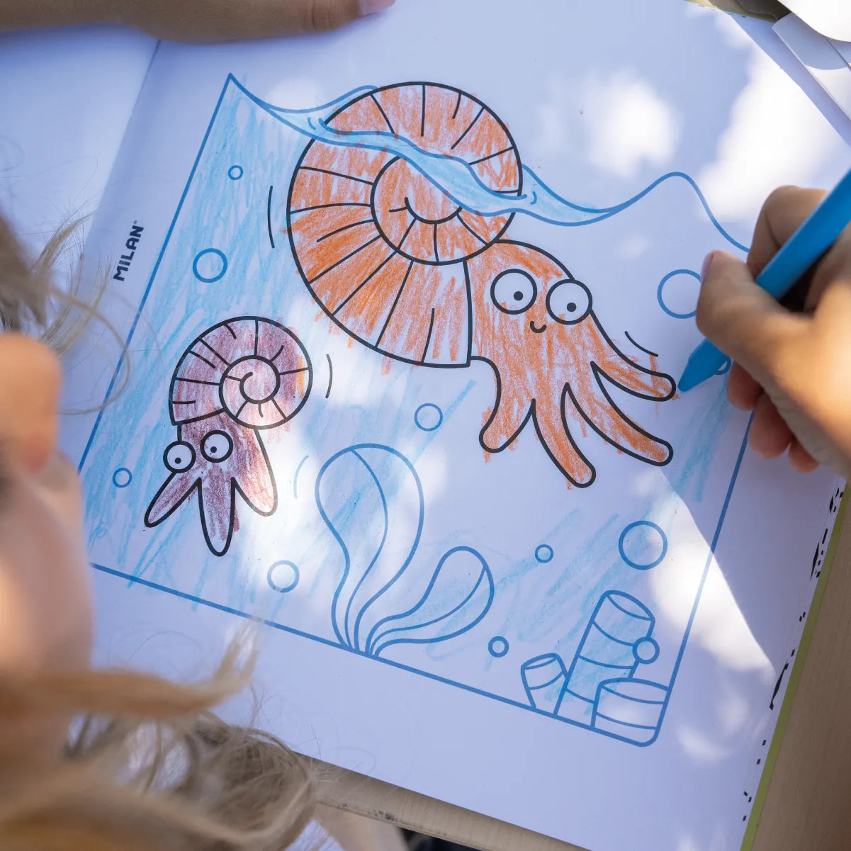 Quadern per pintar 'Blue odissey'