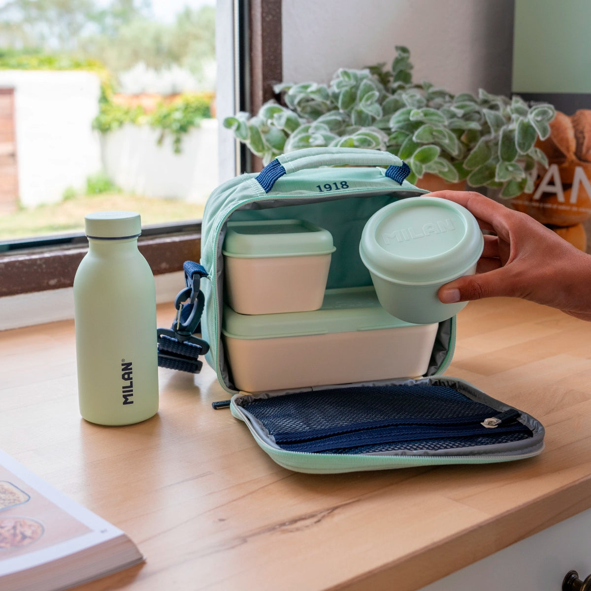 Fiambrera hermética redonda 0,25L, 430 since 1918