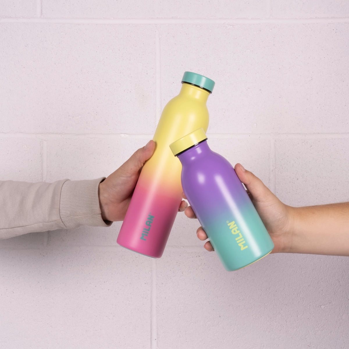 Tap per a ampolla isotèrmica MILAN Sunset, groc