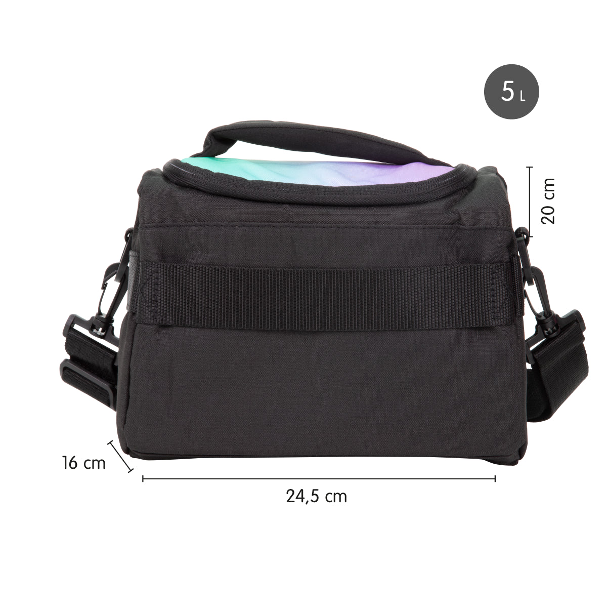 Bolsa isotérmica porta alimentos de gran capacidad 5 L, Sunset