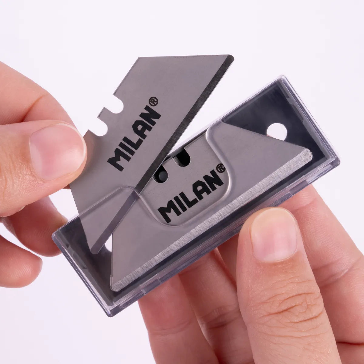 10 hojas metálicas de recambio cúter COMPACT Acid