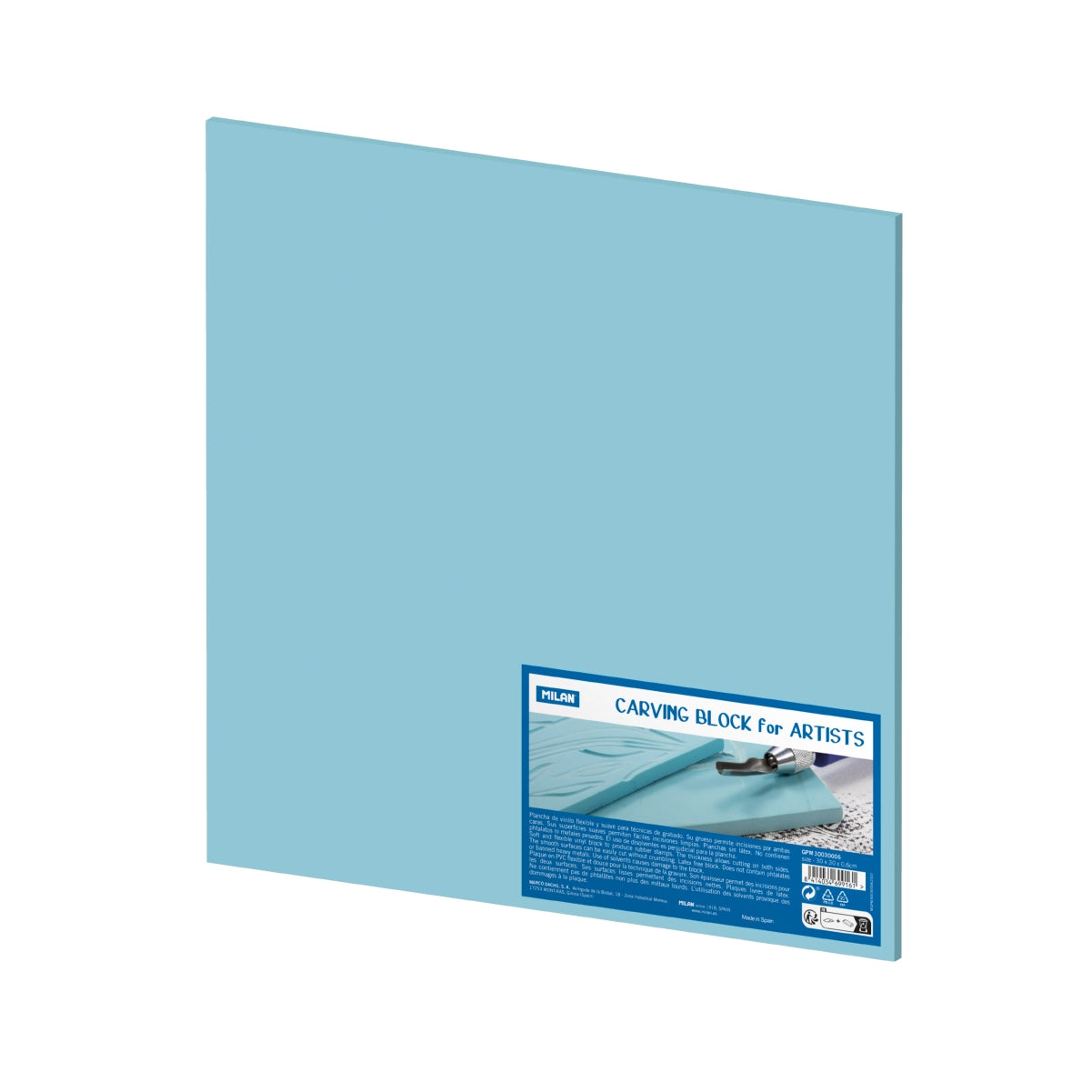 Planxa de gravat Carving Block for Artists XXL (30 x 30 x 0,6 cm)