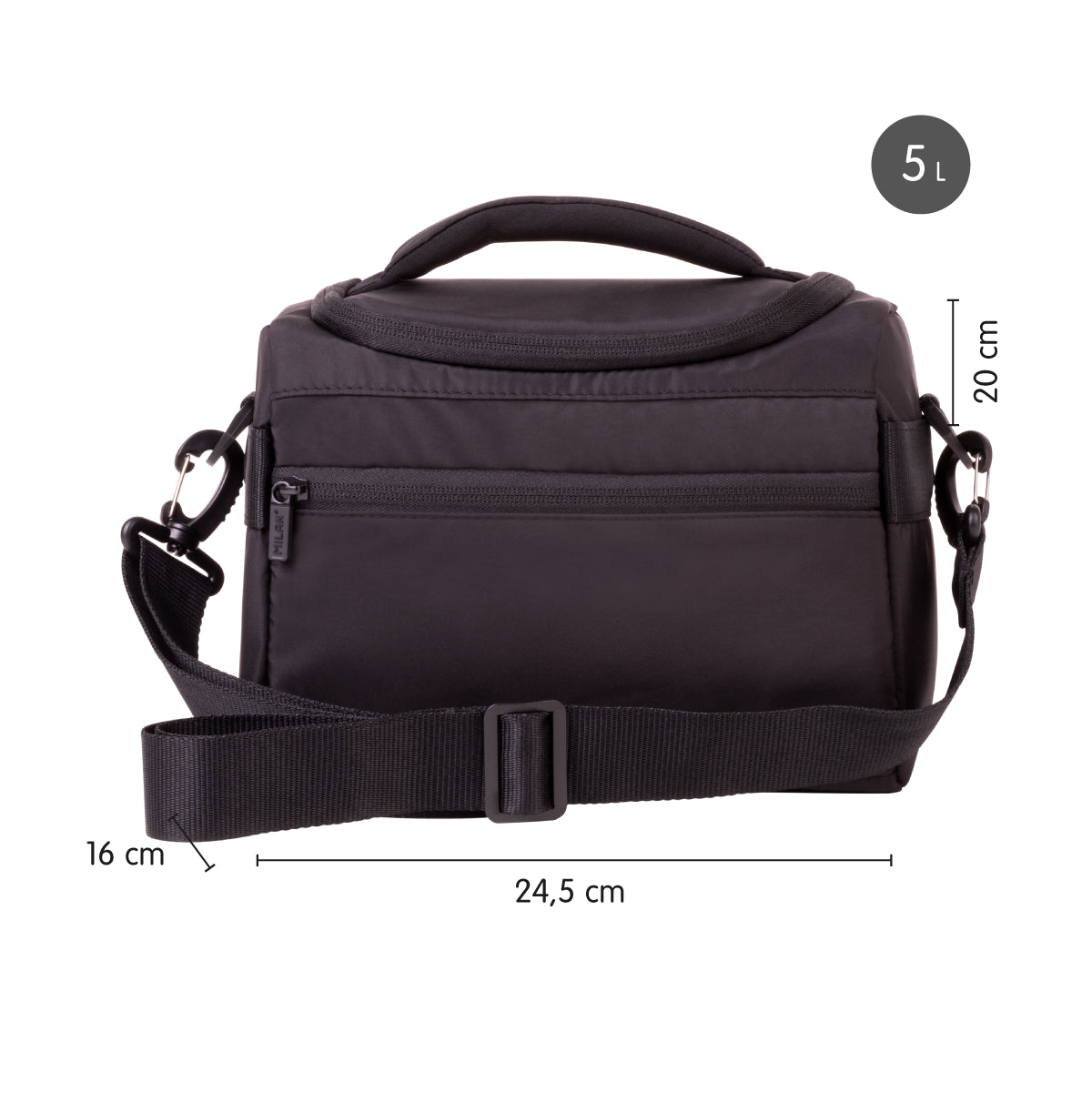 Bolsa isotérmica porta alimentos de gran capacidad 5 L, Shadow