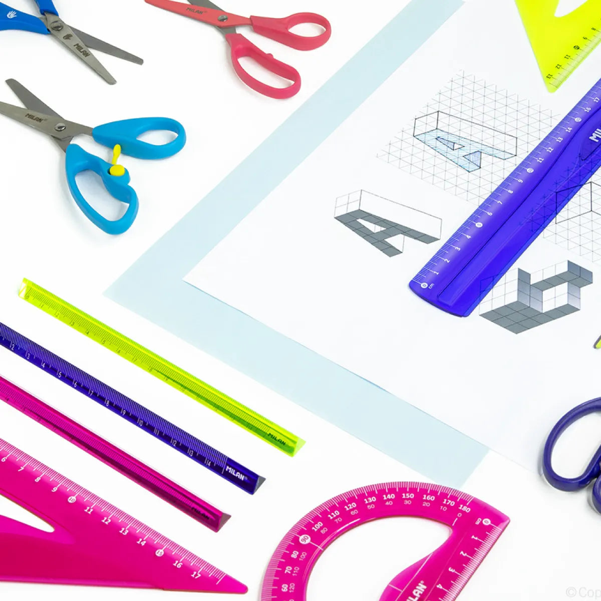 Kit de regles flexibles, Acid