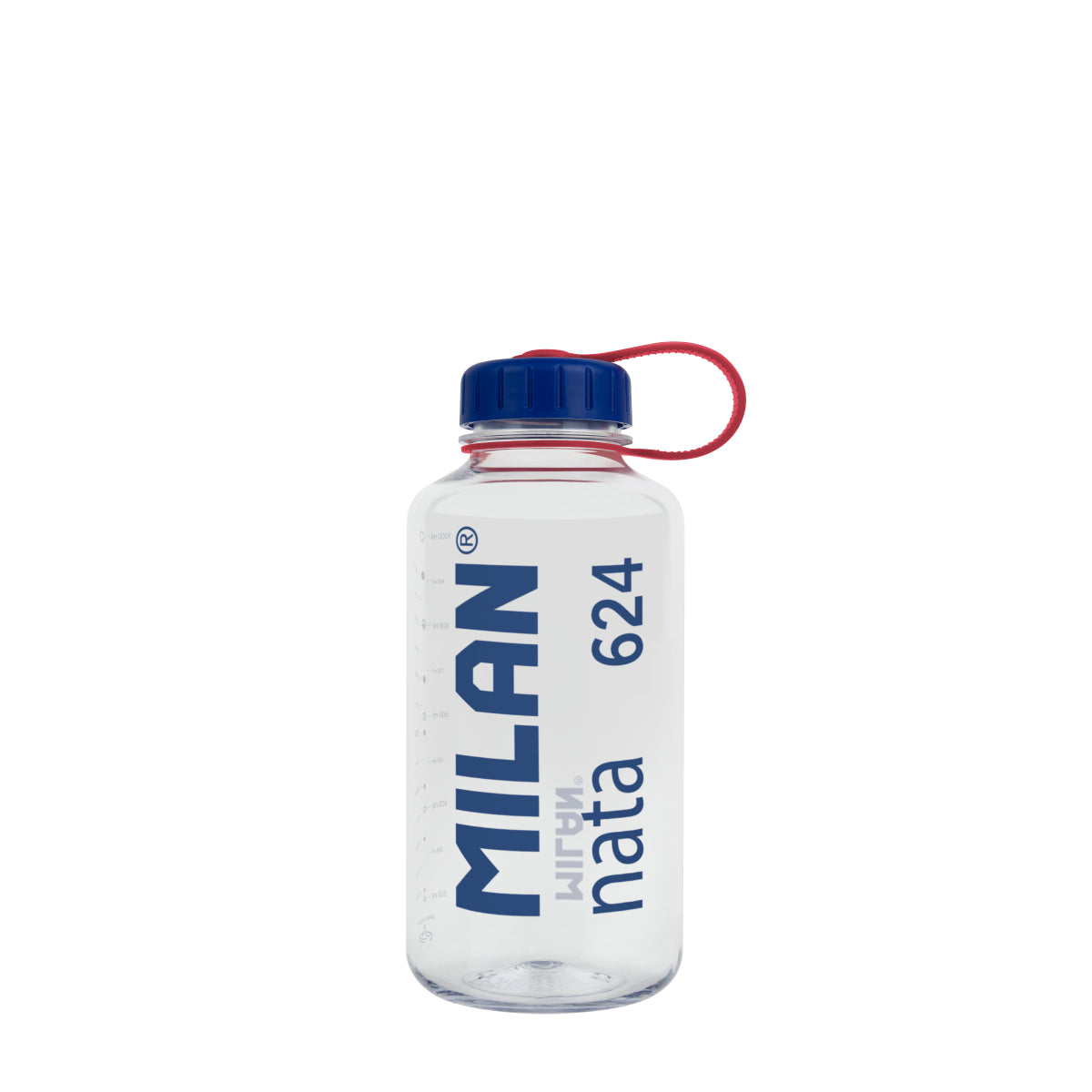 Botella de plástico tritán 1 L transparente MILAN nata® 624