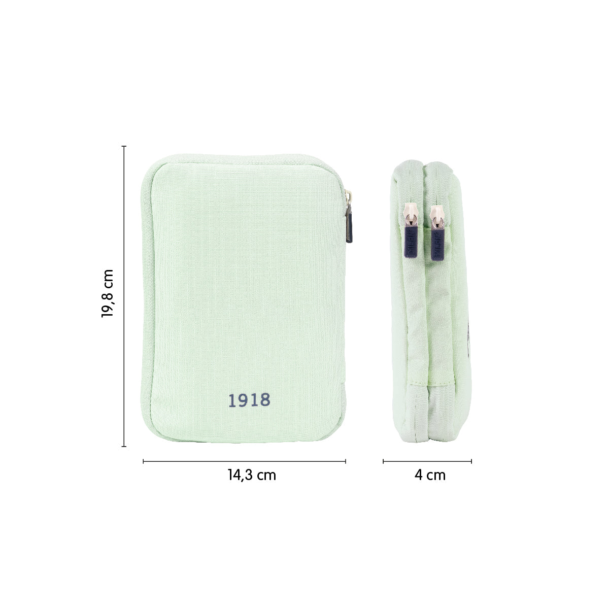 Estuche escolar dos pisos goma MILAN 430 since 1918