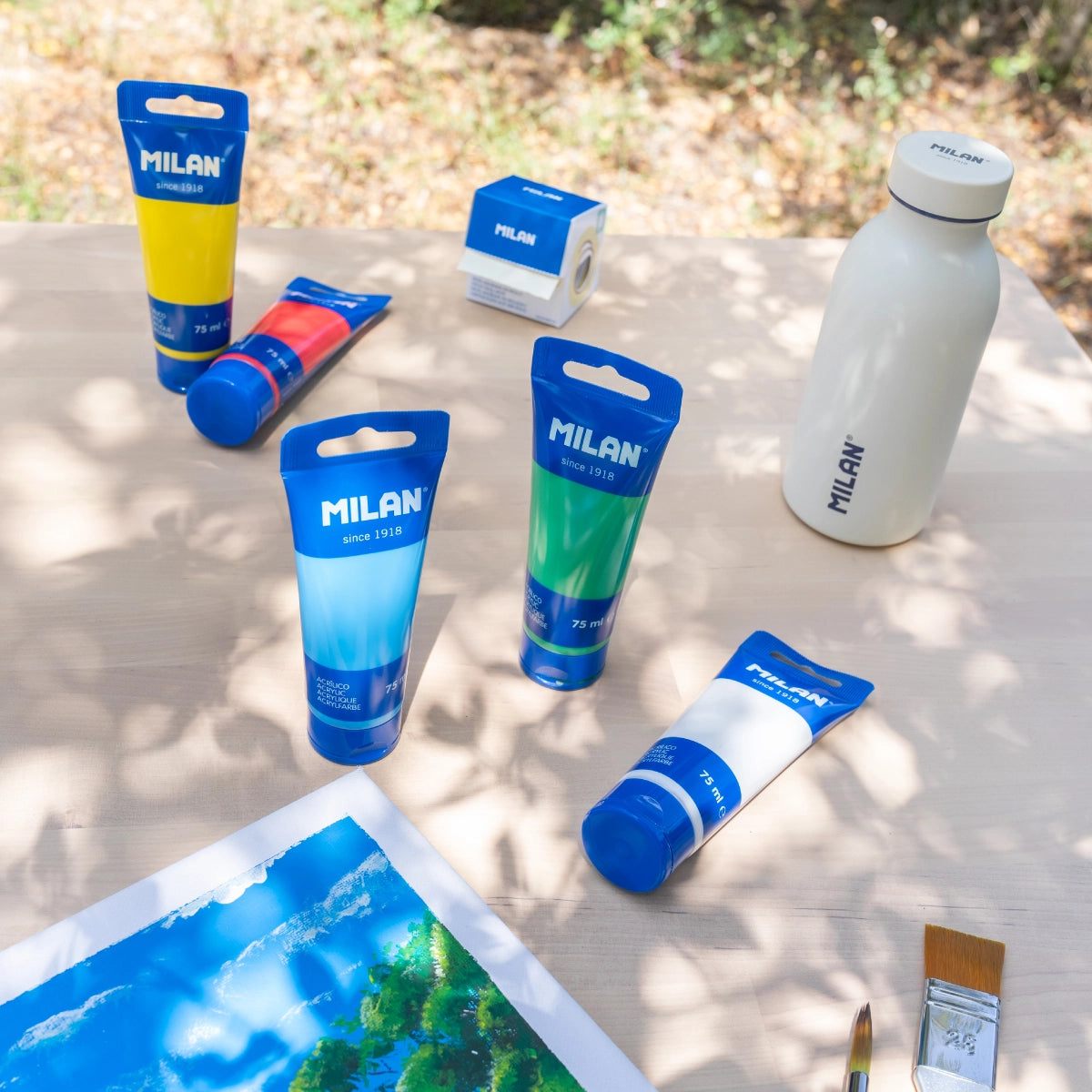 Pintura acrílica blanc Arctic White (75 ml)