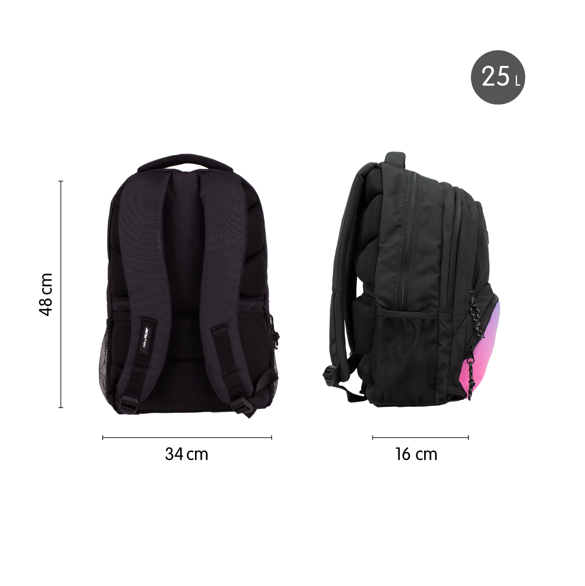 Mochila escolar de 25 L, Sunset
