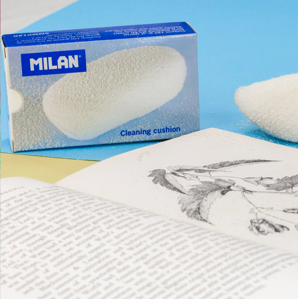 Saquito limpiador goma MILAN 120 g