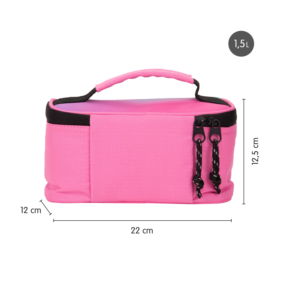 Bossa isotèrmica petita de 1,5 L amb 1 carmanyola, Sunset