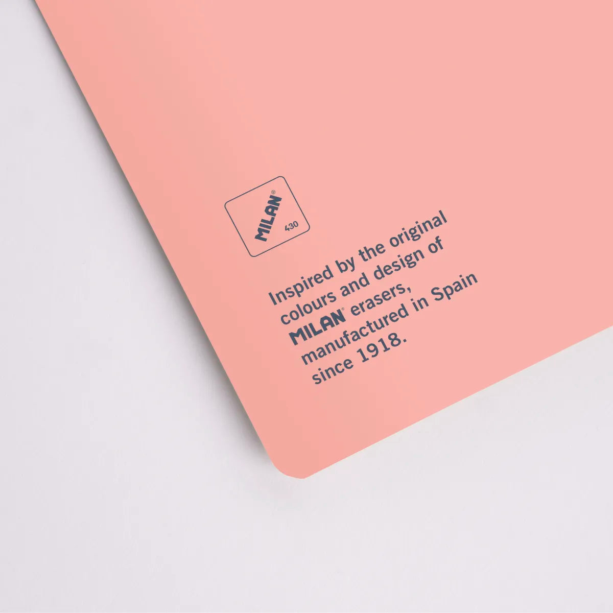 Pack 4 libretas A5 encoladas, papel a líneas (7 mm), 48 hojas de 95 gr/m², colección 430 since 1918