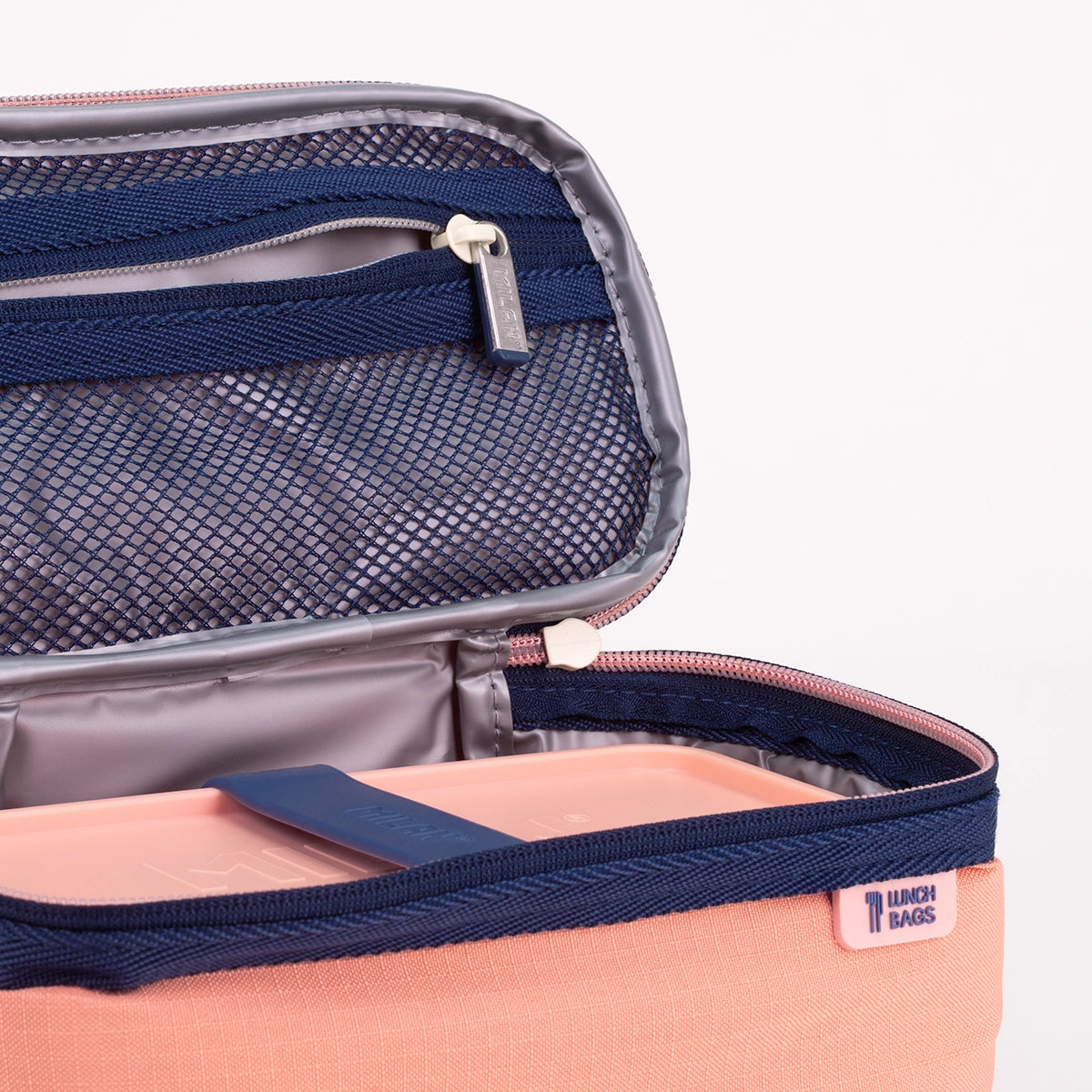Bolsa isotérmica porta alimentos pequeña de 1,5 L con 1 fiambrera, 430 since 1918