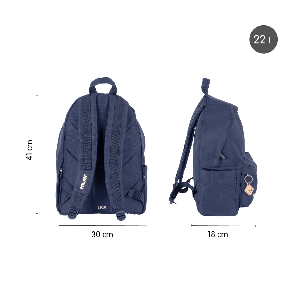 Mochila escolar urbana clásica, 430 since 1918