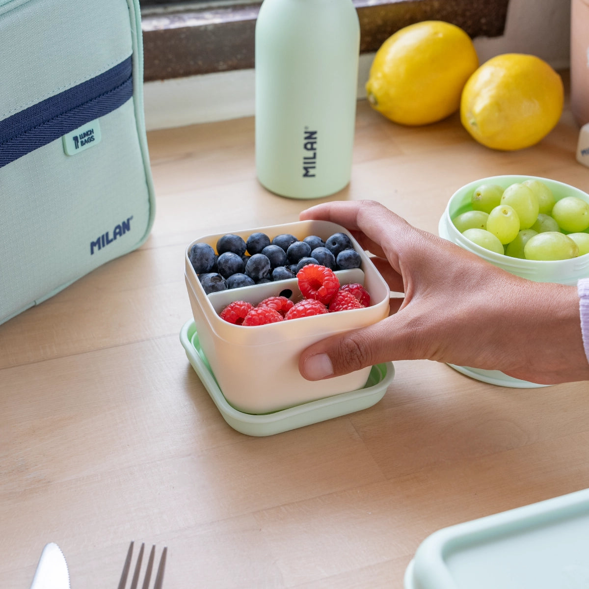 Fiambrera cuadrada 0,33L, 430 since 1918