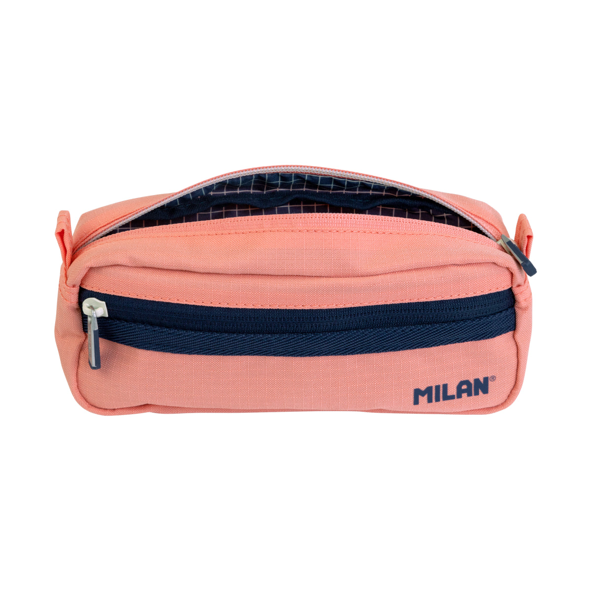 Estuche portatodo rectangular con 2 cremalleras, 430 since 1918