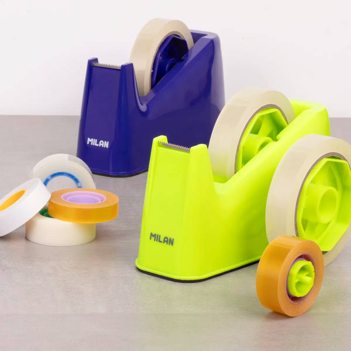 Portarrollos con doble adaptador 66 m, Acid