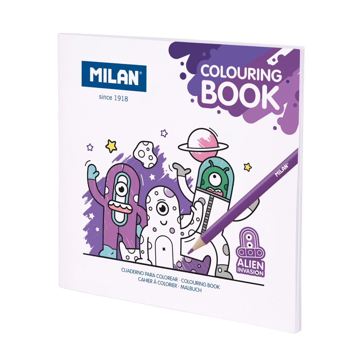 Cuaderno para colorear 'Alien Invasion'