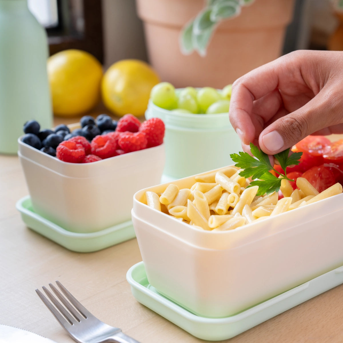 Fiambrera cuadrada 0,33L, 430 since 1918