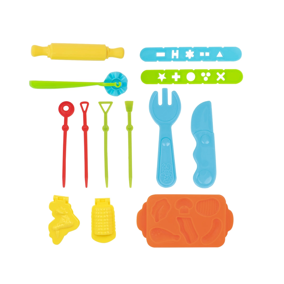 Kit Soft Dough de pasta blanda con herramientas 'Barbacoa'