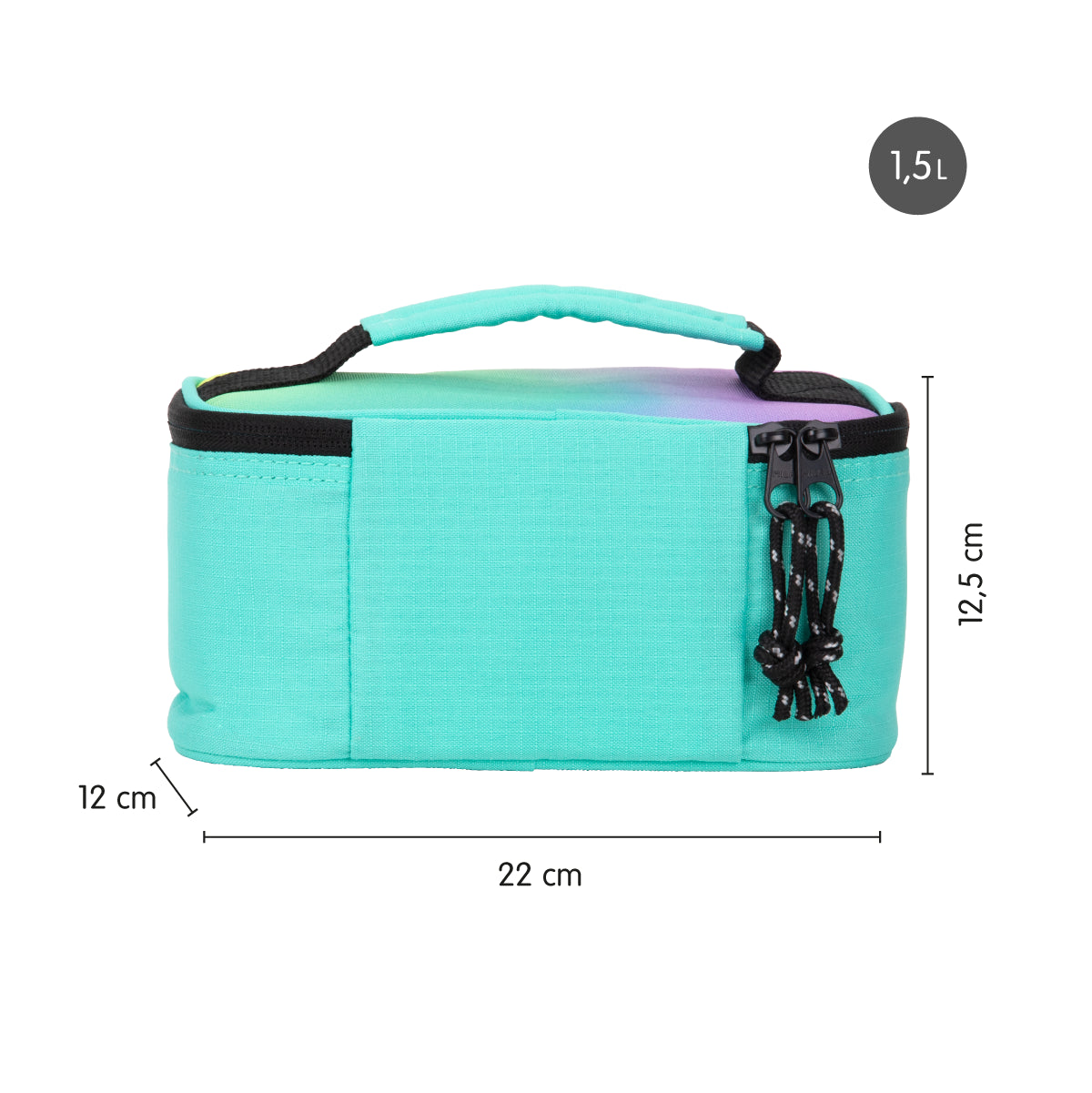 Bossa isotèrmica petita de 1,5 L amb 1 carmanyola, Sunset