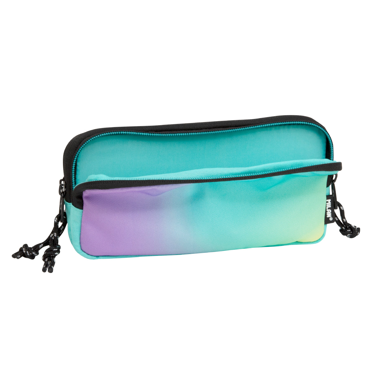 Estuche escolar con 3 cremalleras, Sunset