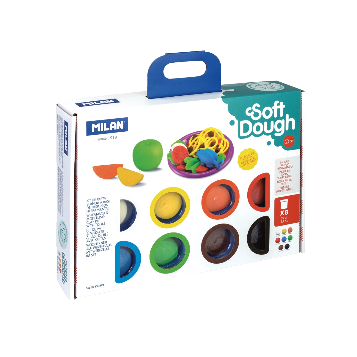 Kit Soft Doug de pasta tova amb eines 'Hora de cuinar'