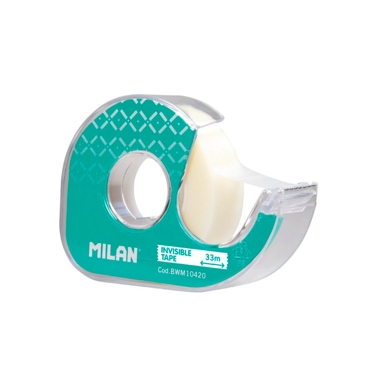 Dispensador cinta adhesiva mate 19 mm