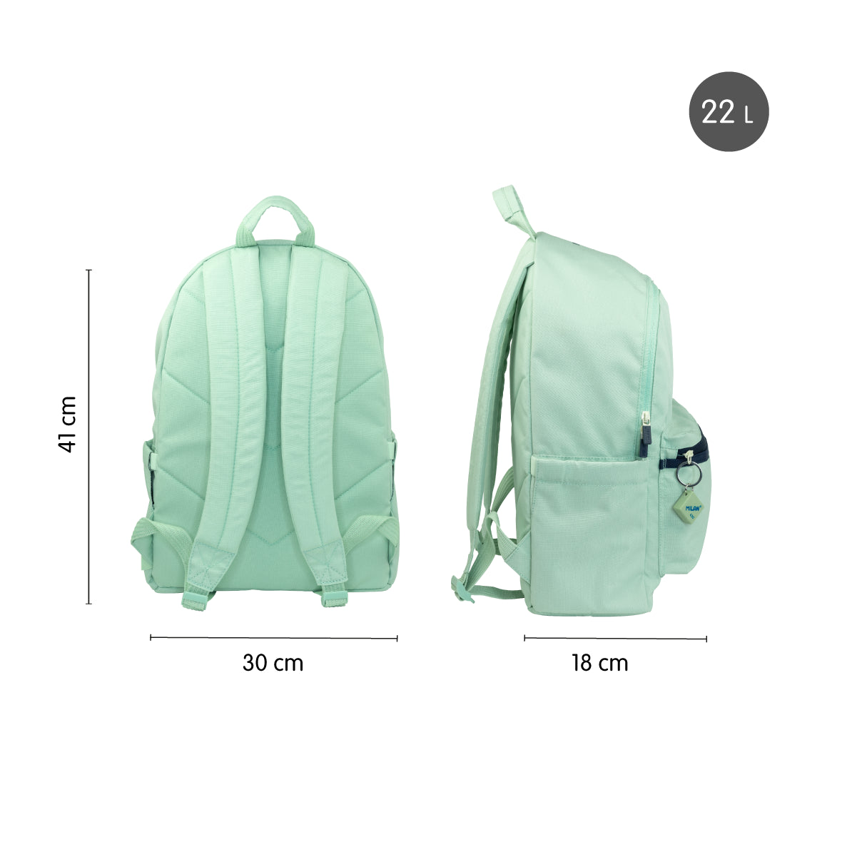 Mochila escolar urbana clásica, 430 since 1918