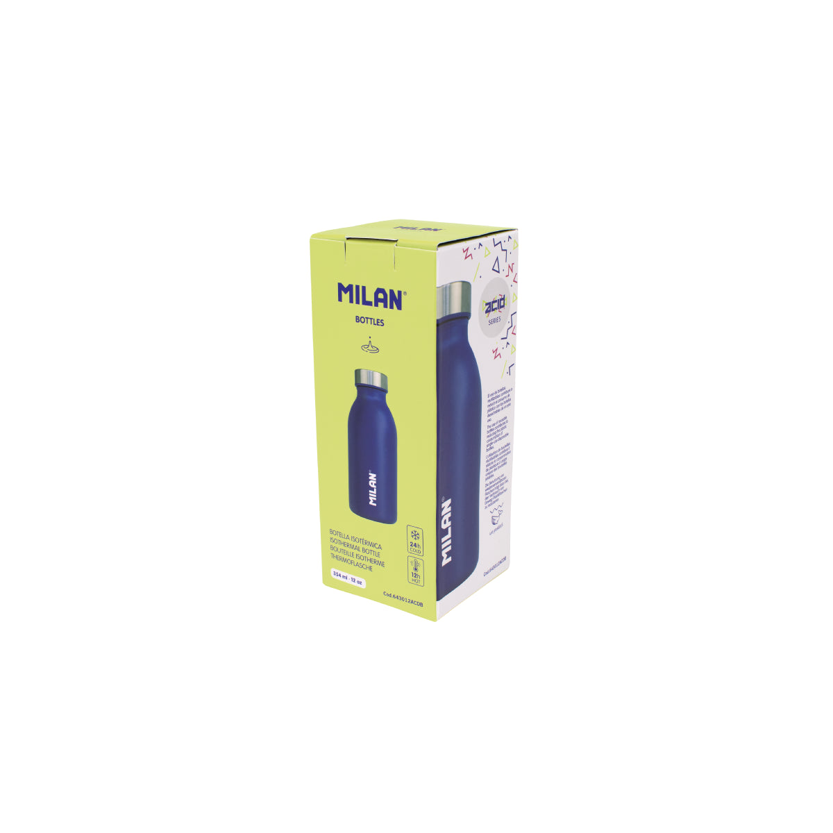 Botella isotérmica pequeña de 0,35 L, Acid