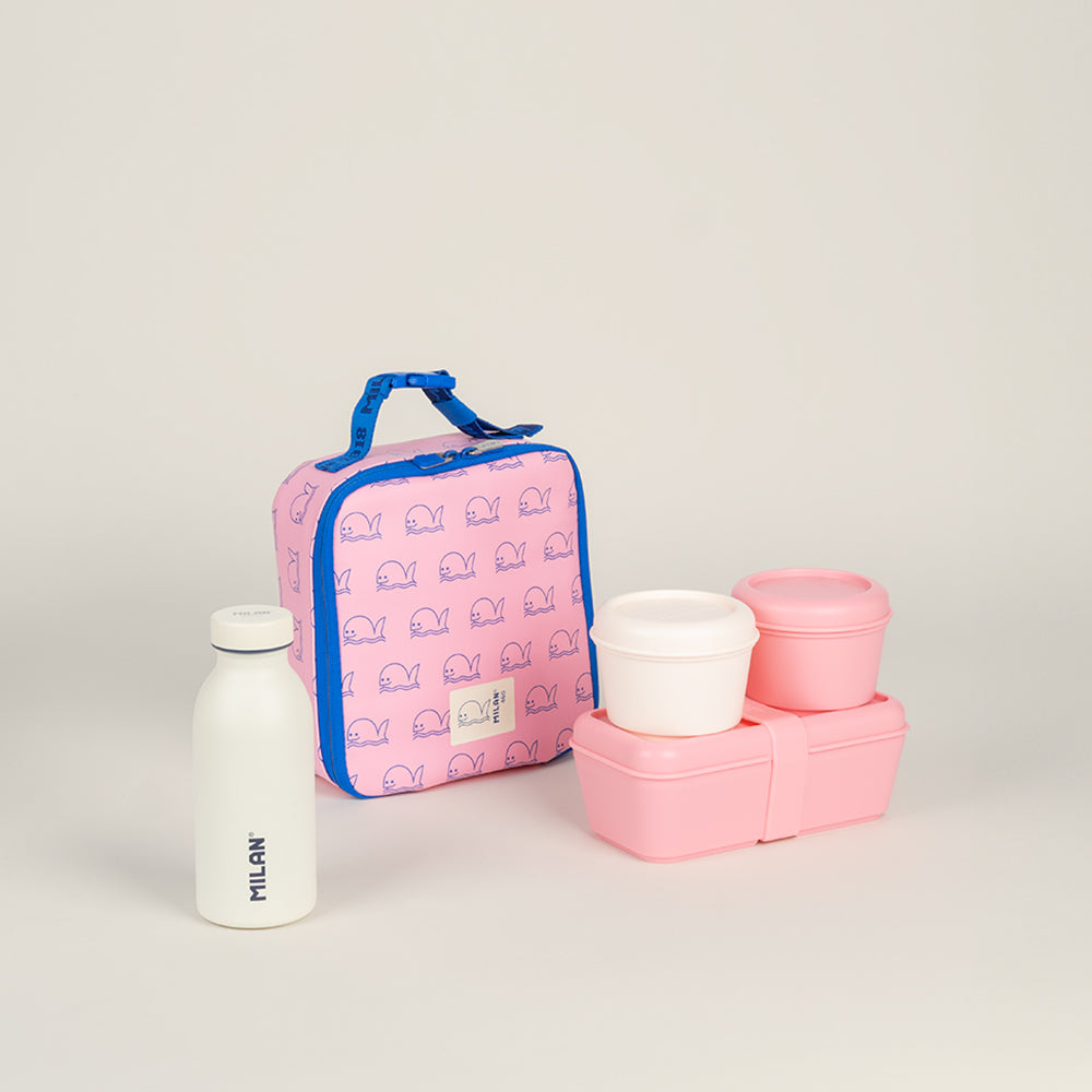 Pack MERIENDA 460 since 1918 bolsa isotermica con fiambreras botella