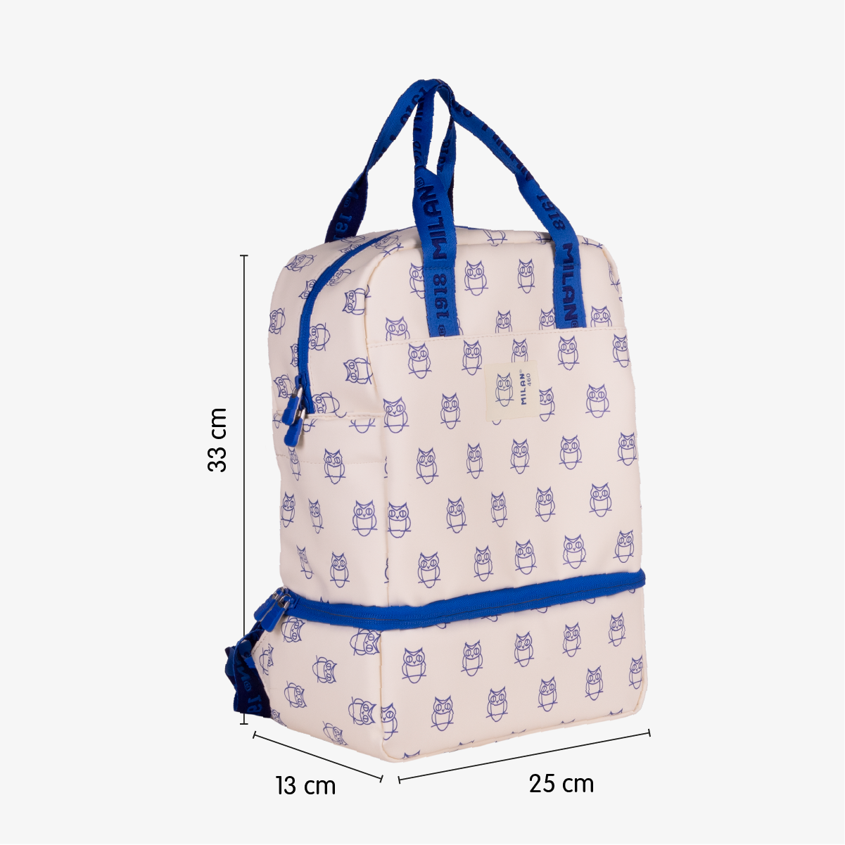 Pack ESCOLAR 460 since 1918: mochila infantil + botella + sobre isotérmico