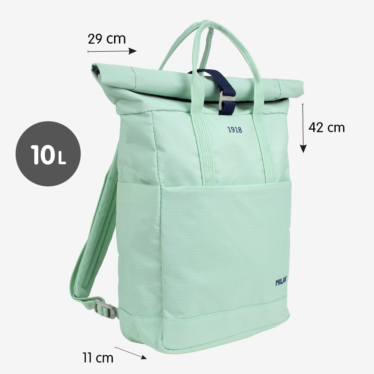 Pack URBAN 430 since 1918: mochila enrollable + funda + botella