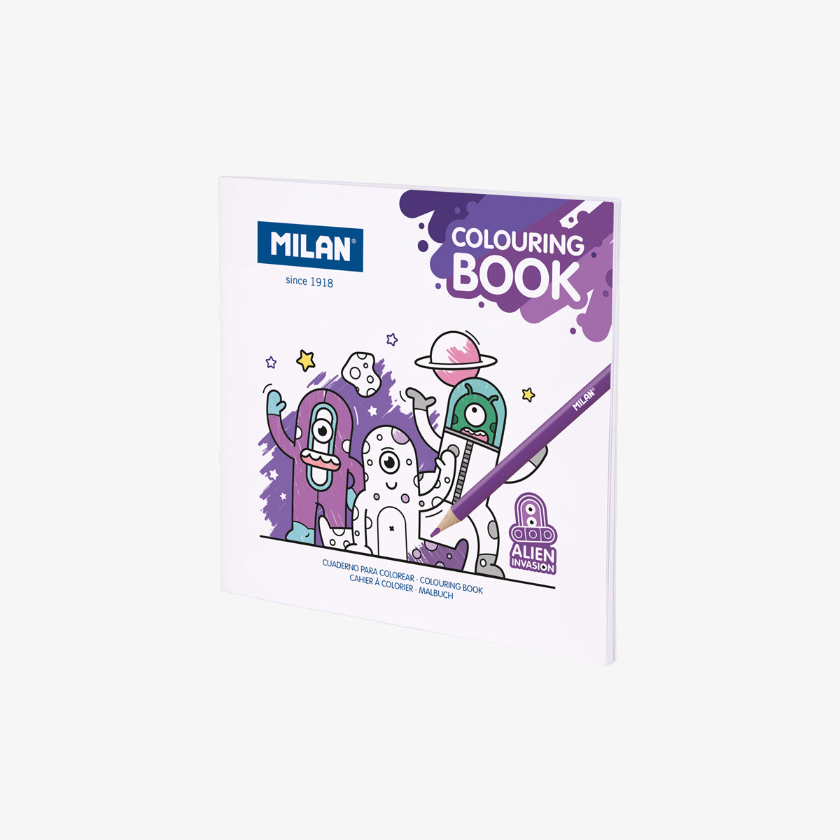 Cuaderno para colorear 'Alien Invasion'