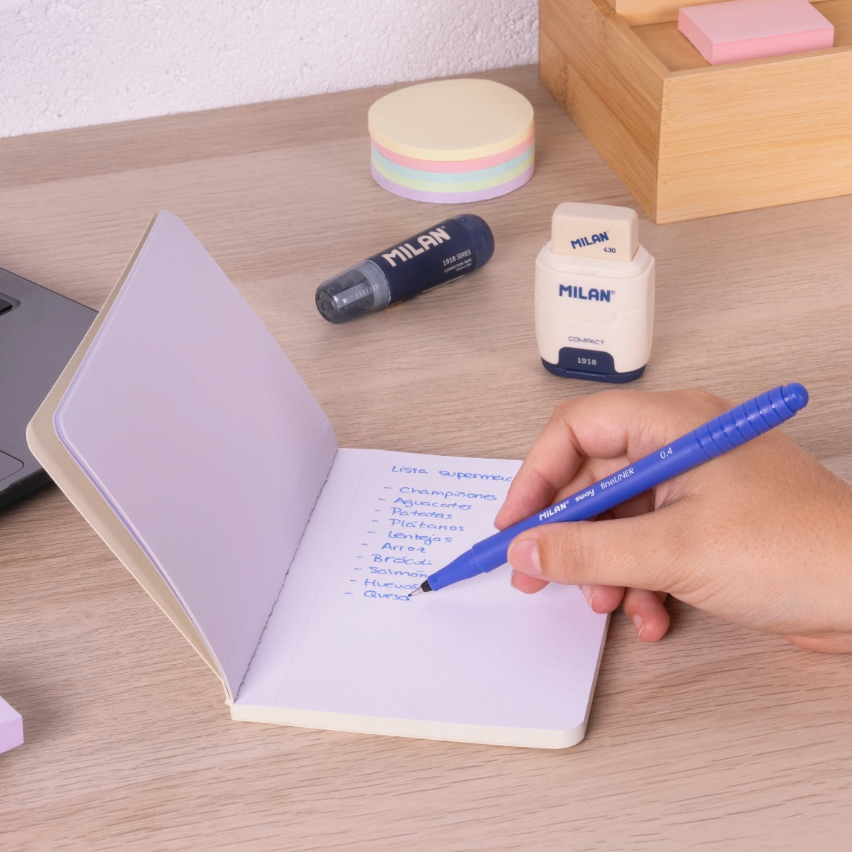Libreta A6 48 hojas blancas de 95 gr/m², colección 430 since 1918