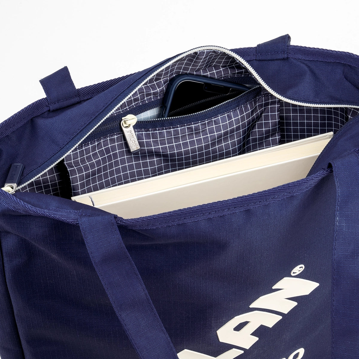 Tote bag amb cremallera MILAN 430 since 1918