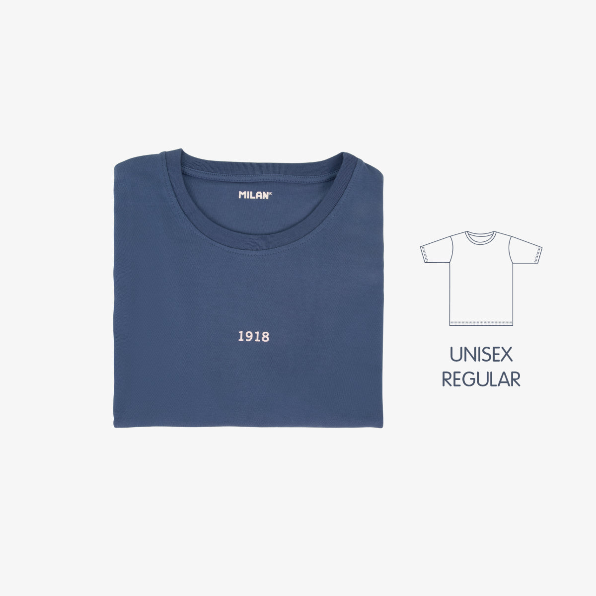 Camiseta hombre Slim Fit 430 since 1918, inspirada en las gomas de borrar MILAN