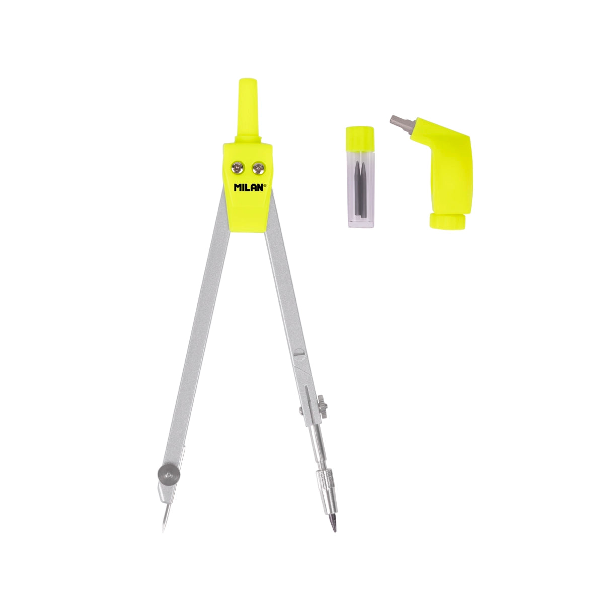 Caja compás con pata articulada, Acid