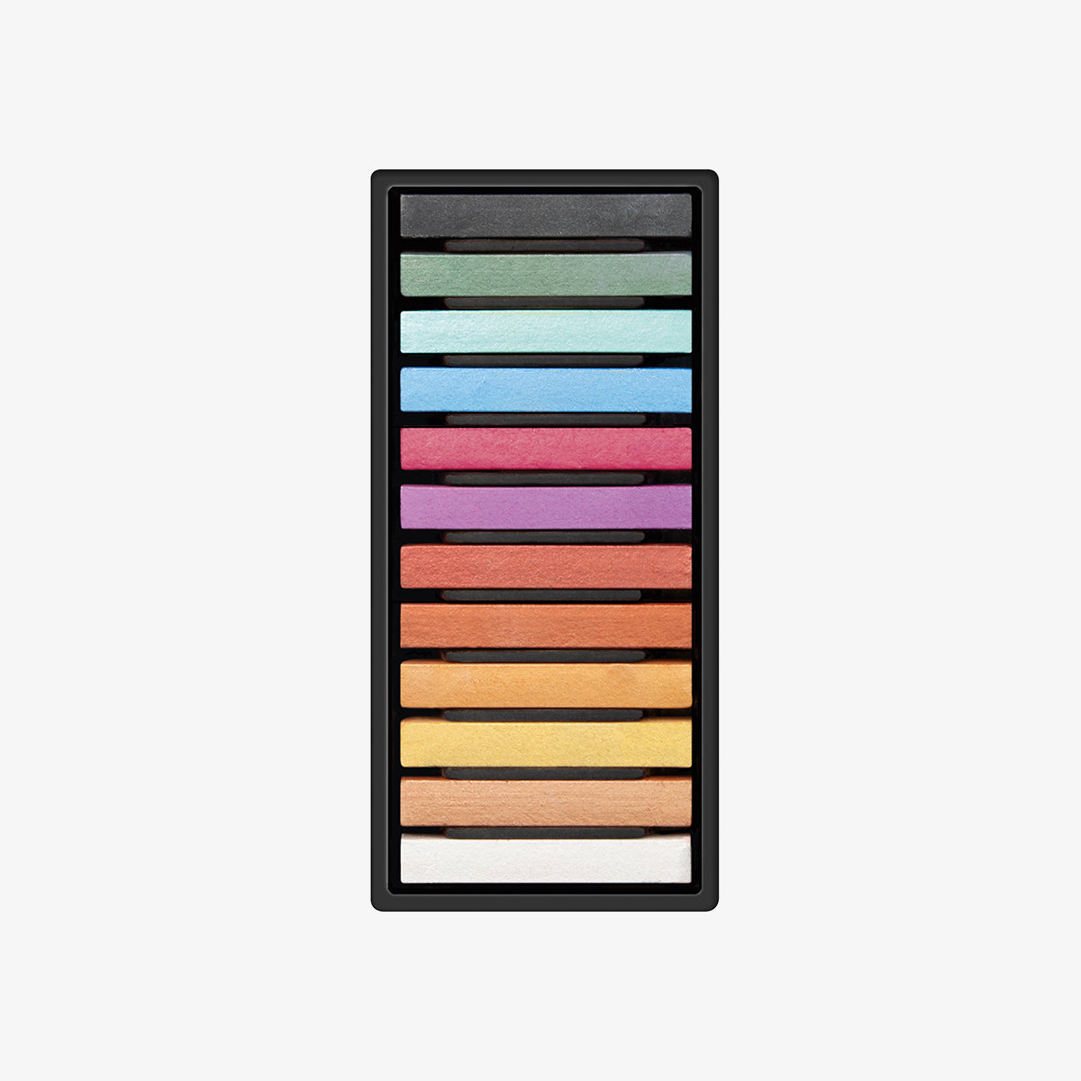 12 barretes soft pastel colors metal·litzats MILAN Art