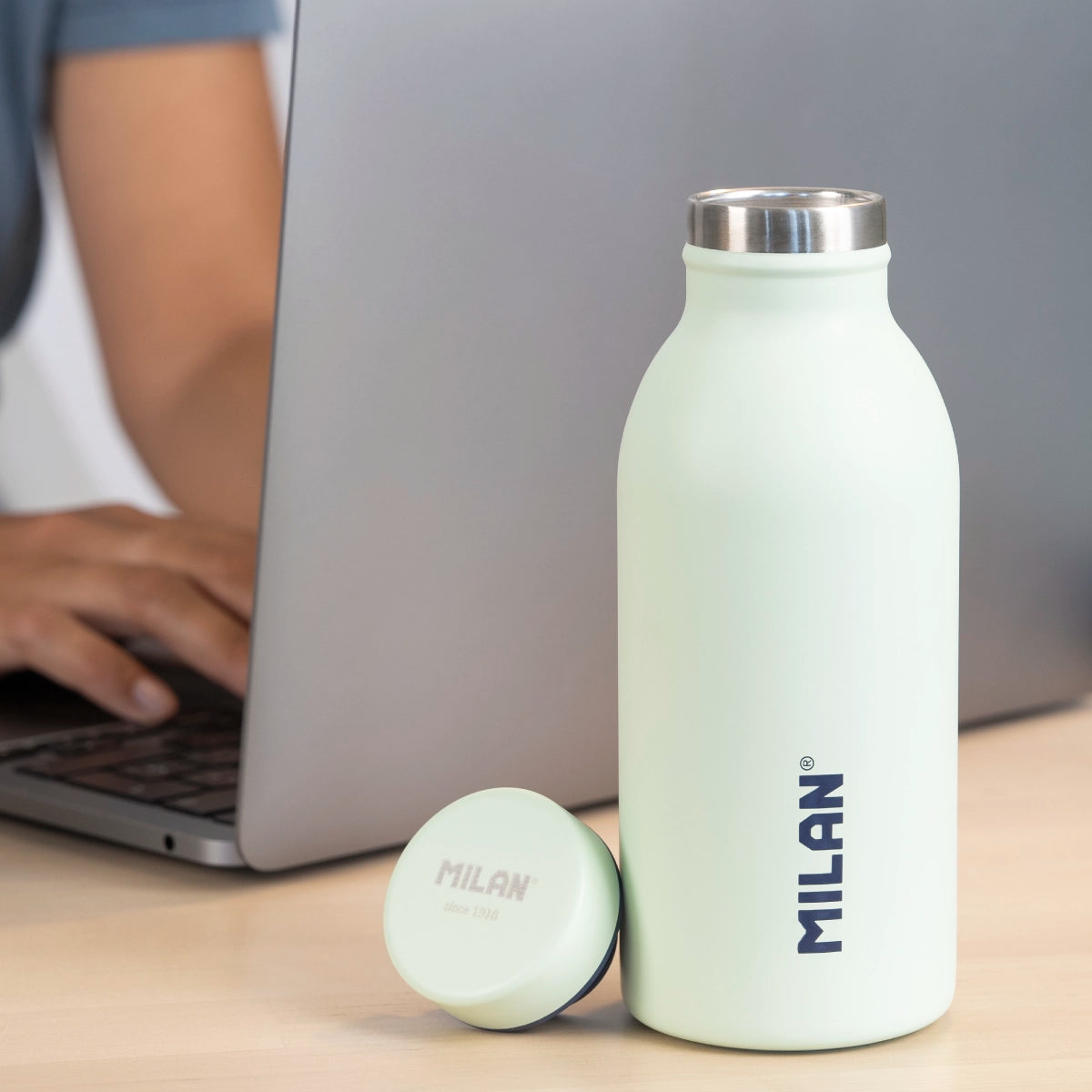 Tapón para botella isotérmica MILAN 430 since 1918, verde