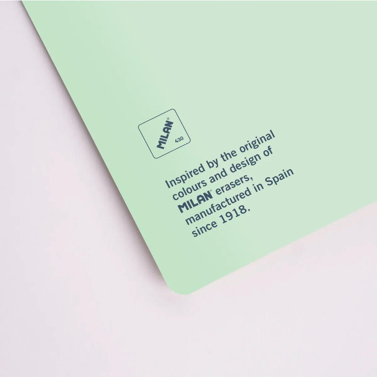 Libreta A5 encolada, papel a líneas, 48 hojas de 95 gr/m², 430 since 1918