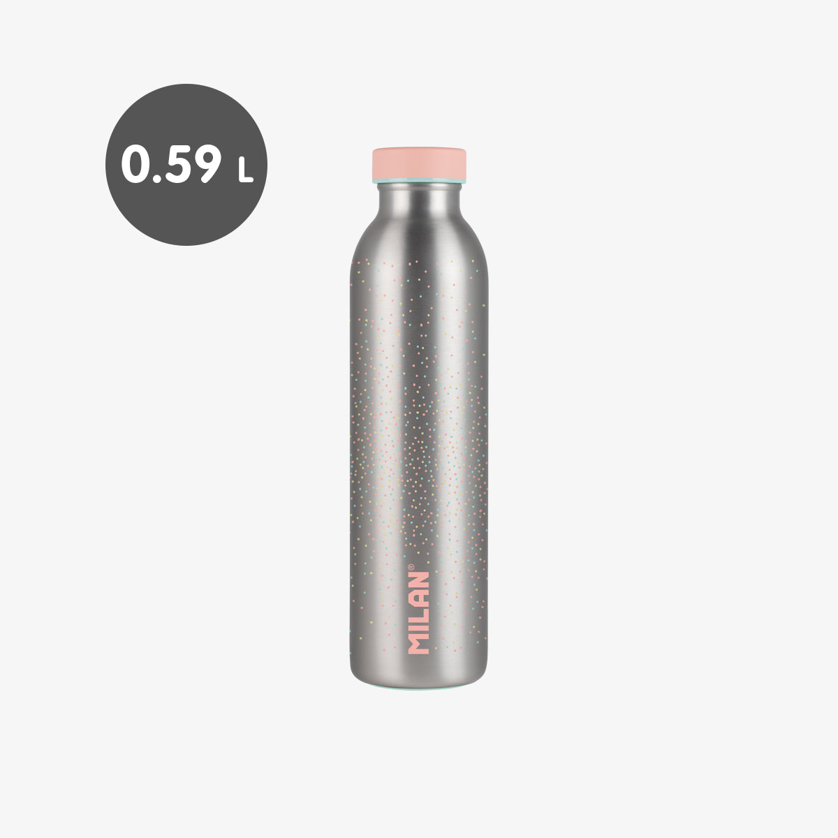 Botella isotérmica grande de 0,59 L, Silver