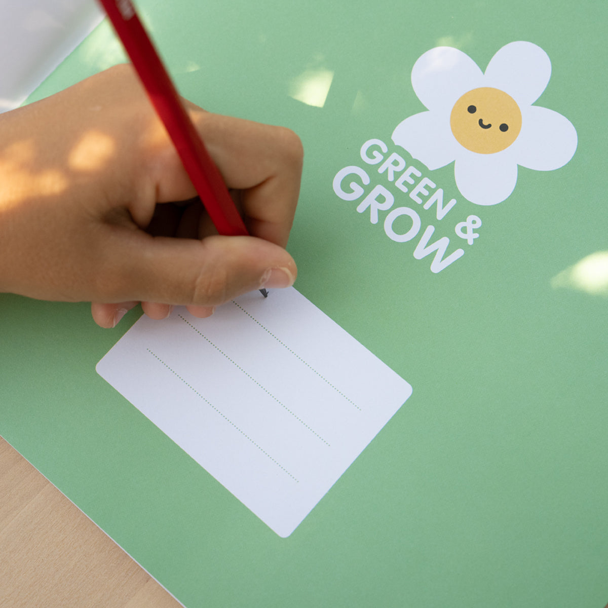 Cuaderno para colorear 'Green & grow'