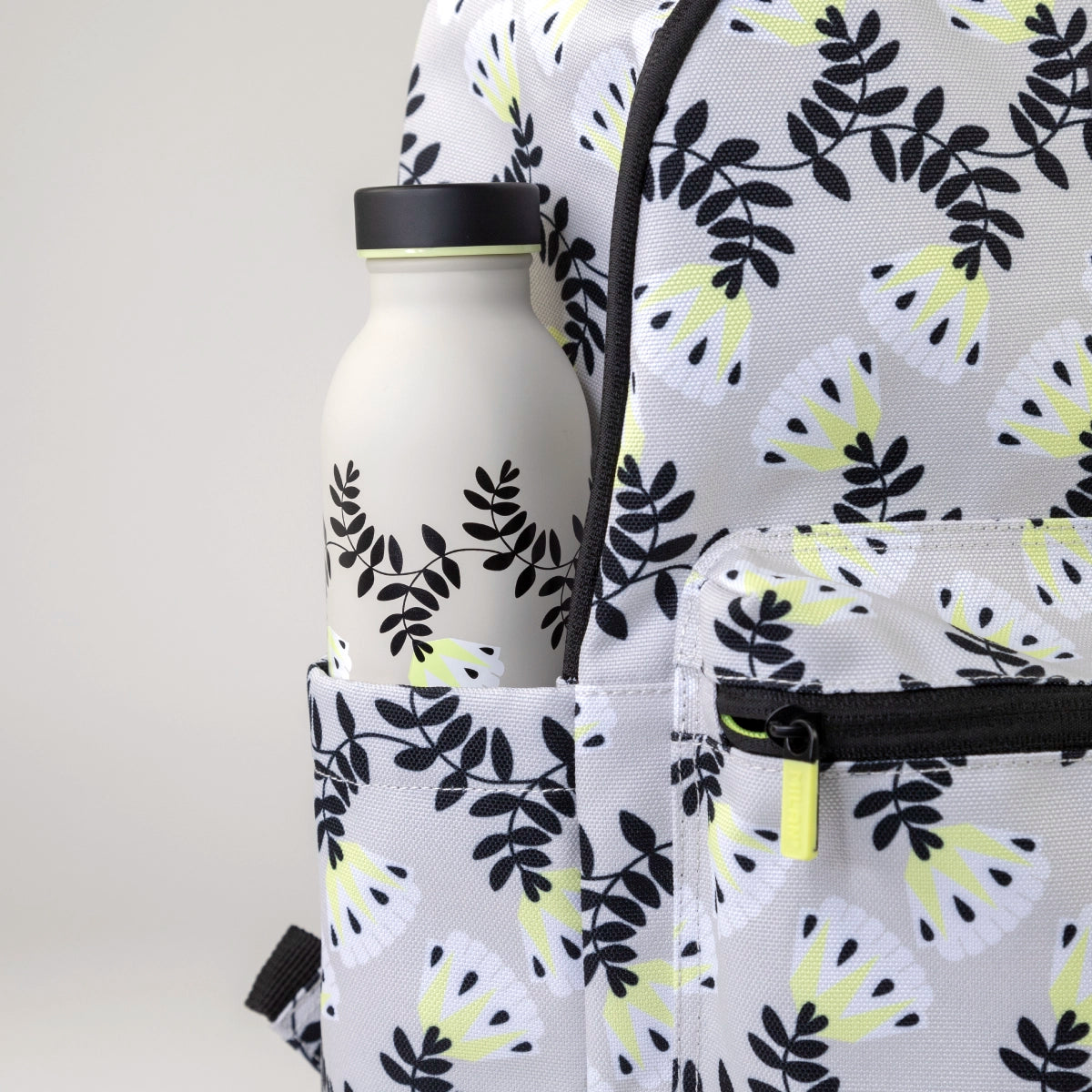 Tapón para botella isotérmica MILAN Wallpaper, negro