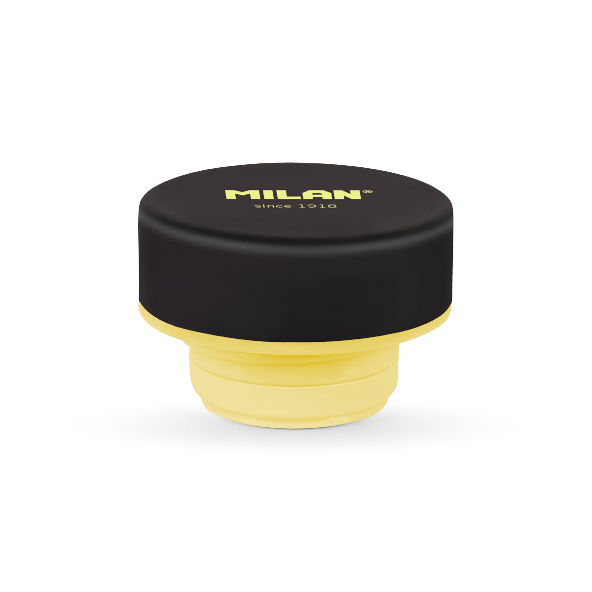 Tapón para botella isotérmica MILAN Wallpaper, negro