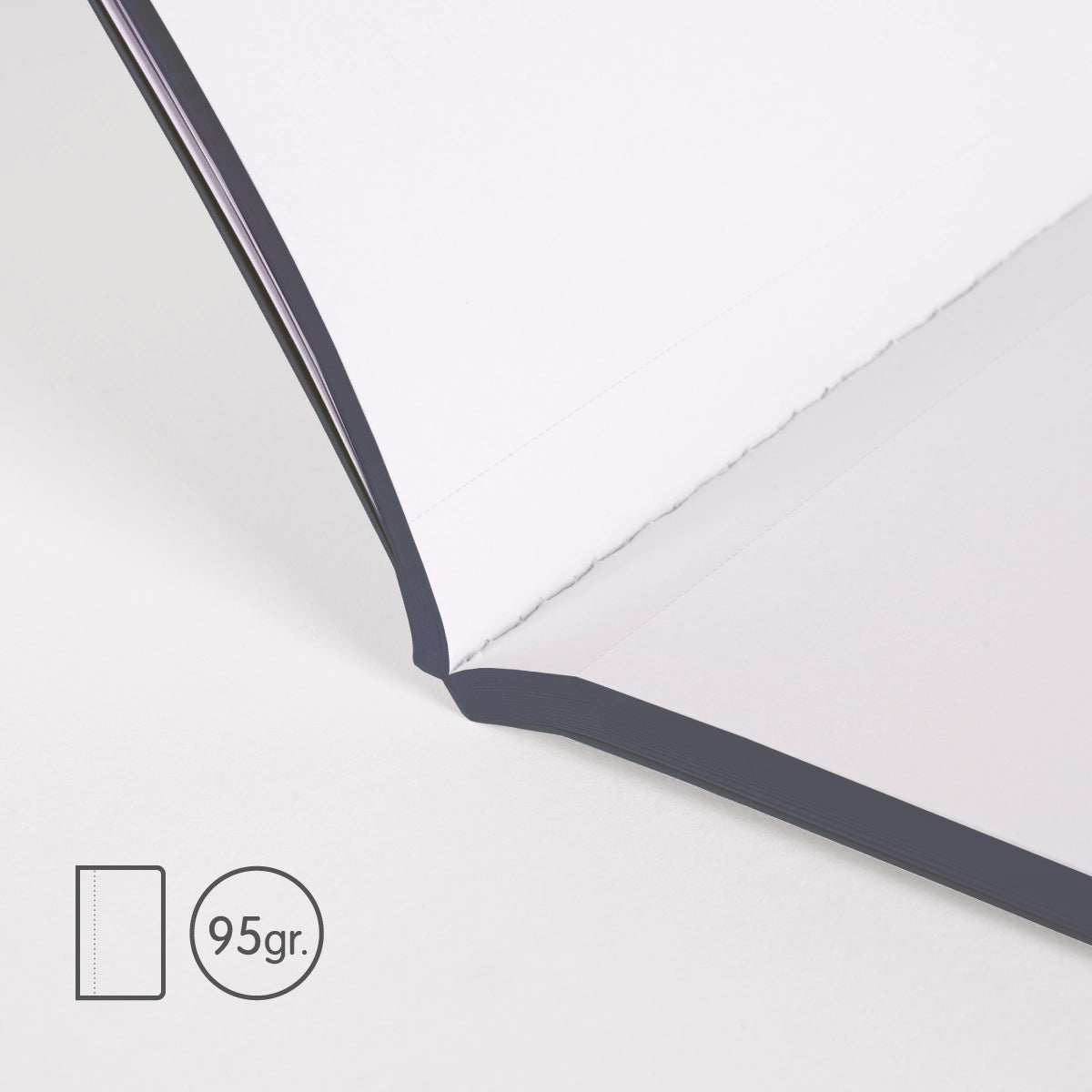 Libreta A6 48 hojas blancas de 95 gr/m², colección 430 since 1918