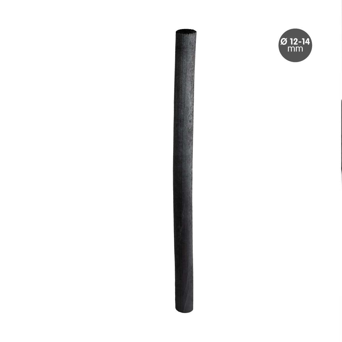 5 barritas de carboncillo natural cilíndrico Ø 12-14 mm