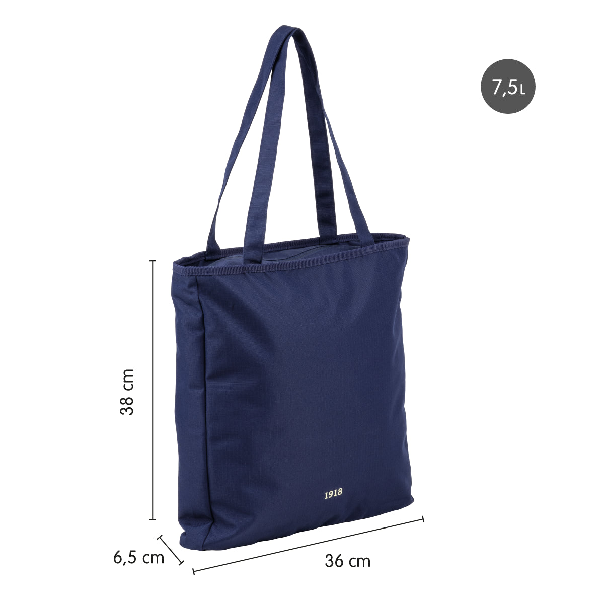 Tote bag amb cremallera MILAN 430 since 1918