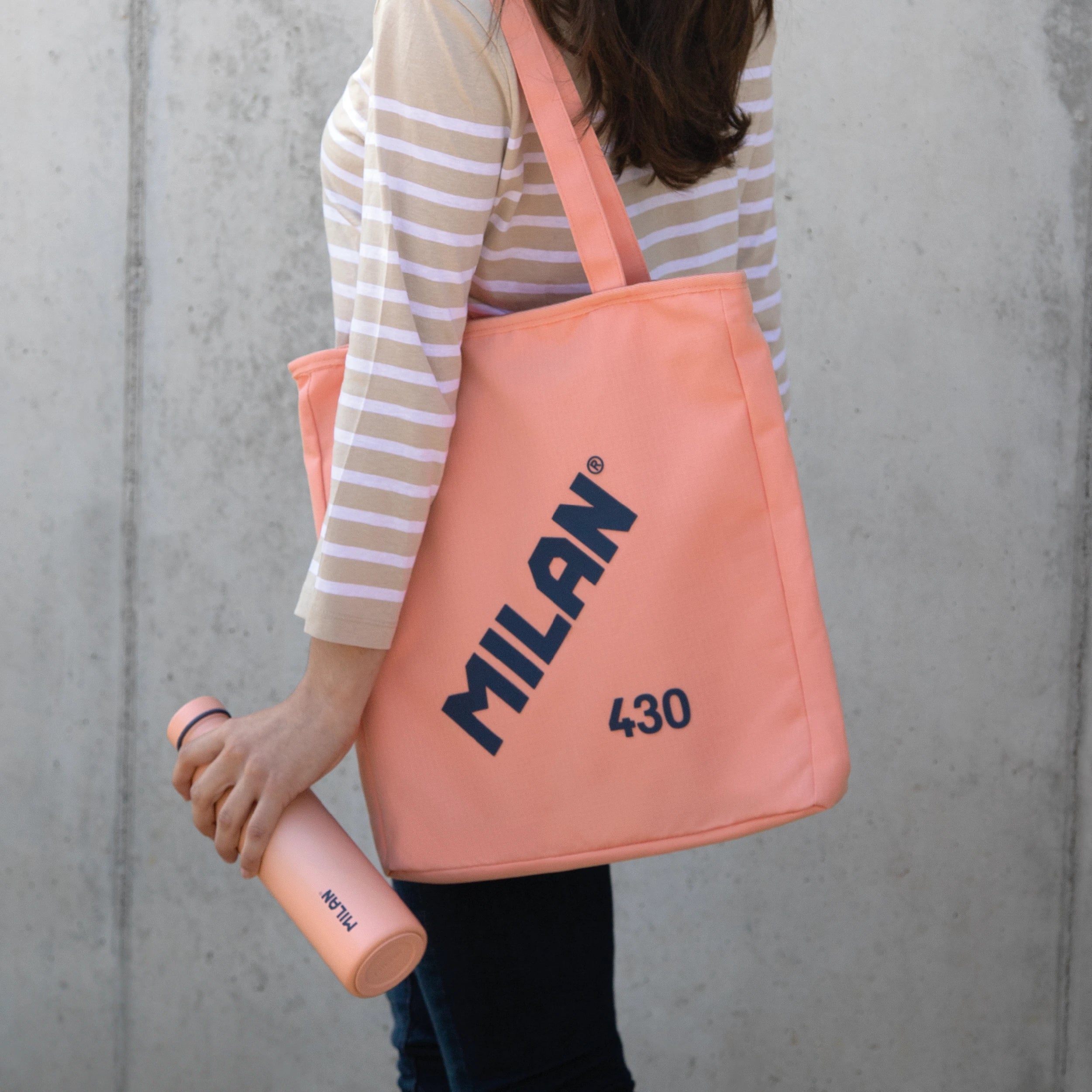 Tote bag con cremallera MILAN 430 since 1918