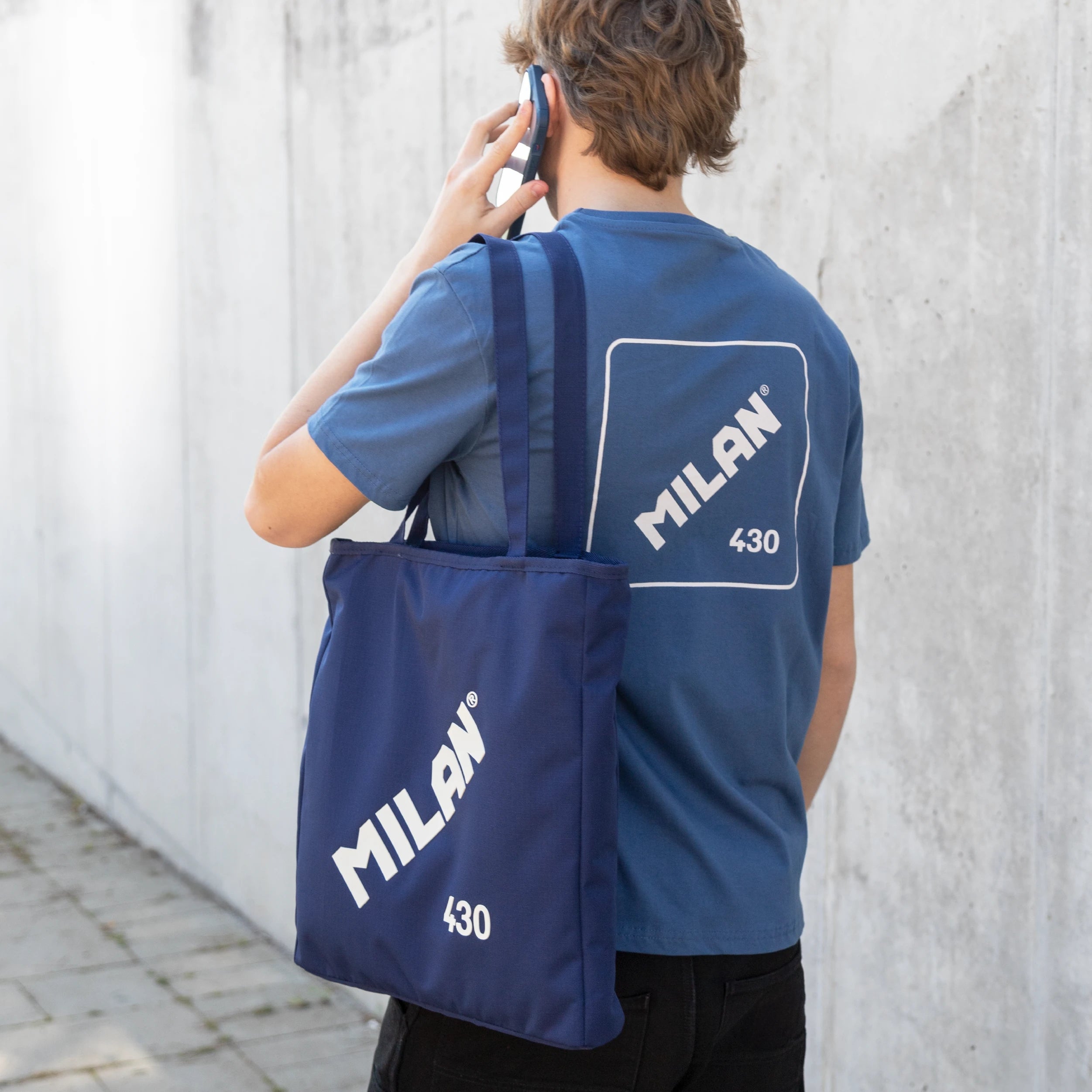 Tote bag amb cremallera MILAN 430 since 1918