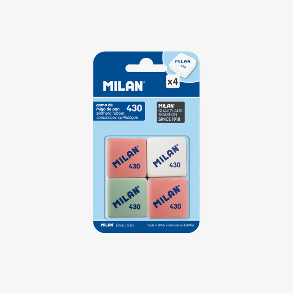 Goma d'esborrar MILAN 430 (pack de 4)